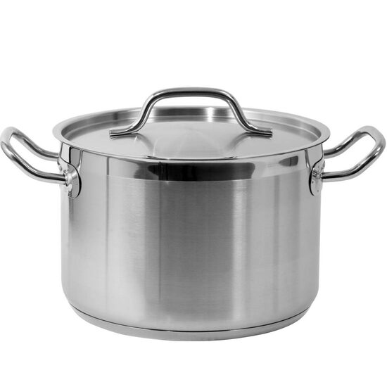 Oala cu capac, uz profesional Yato Gastro 24x16 cm, Inox alimentar, 7.2 l
