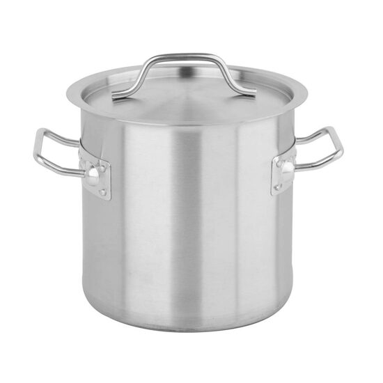 Oala cu capac, uz profesional Yato Gastro 20x20 cm, Inox alimentar, 6 l