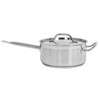 Cratita cu capac si maner, uz profesional Yato Gastro 24x11cm, capacitate 5l, Inox alimentar