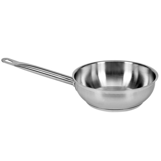 Tigaie inalta, uz profesional Yato Gastro 20x6.5cm, capacitate 2l, Inox alimentar