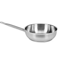 Tigaie inalta, uz profesional Yato Gastro 24x7.5cm, capacitate 3.4l, Inox alimentar