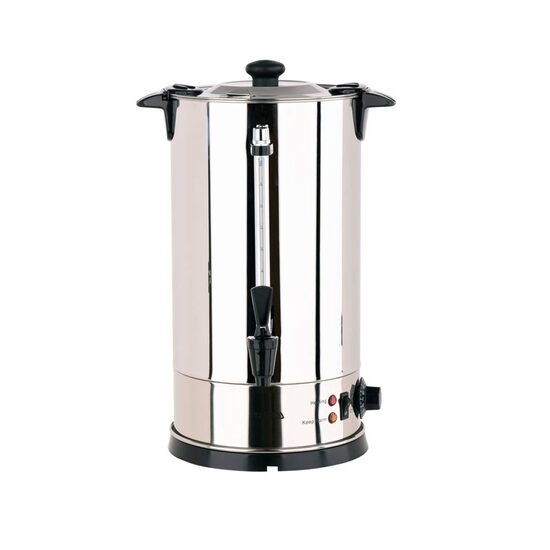 Fierbator cu dozator si temperatura reglabila Yato Gastro capacitate 8.8l, Inox, pentru apa, ceai, vin, 1000W