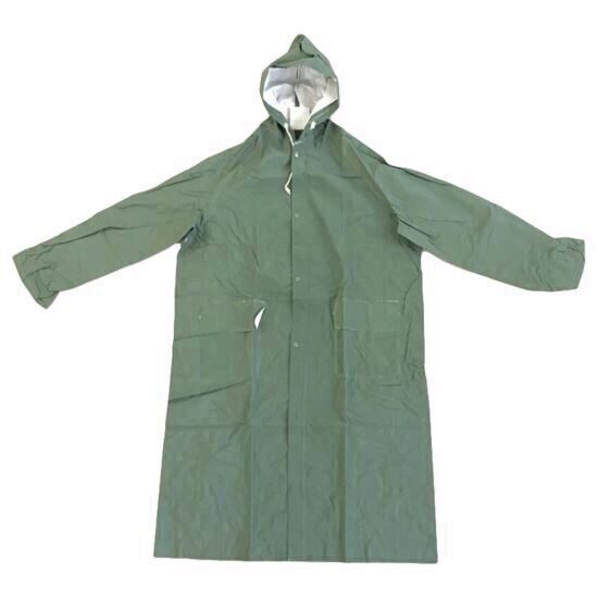 Pelerina ploaie cu gluga, Strend Pro Cetus PVC, marimea XL, Verde