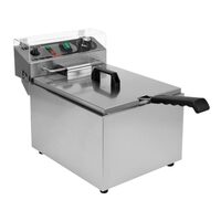 Friteuza profesionala Yato Gastro 8.5 l, 3.3 kW, 220V, Inox, 210x190x150mm