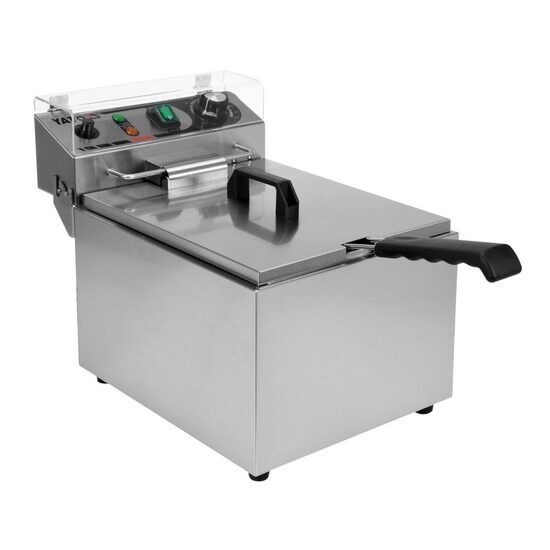 Friteuza profesionala Yato Gastro 8.5 l, 3.3 kW, 220V, Inox, 210x190x150mm