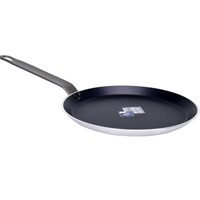 Tigaie pentru clatite Yato Gastro, Aluminiu cu acoperire Teflon platinum, 26 cm, adancime 20 mm