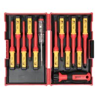 Set 11 surubelnite interschimbabile VDE 1000 V, Yato, PH, PZ, cu creion de tensiune