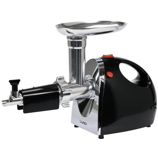 Masina de stors rosii 5in1 Lund 1200W, cu accesorii de tocat carne, de umplut carnati si razatoare
