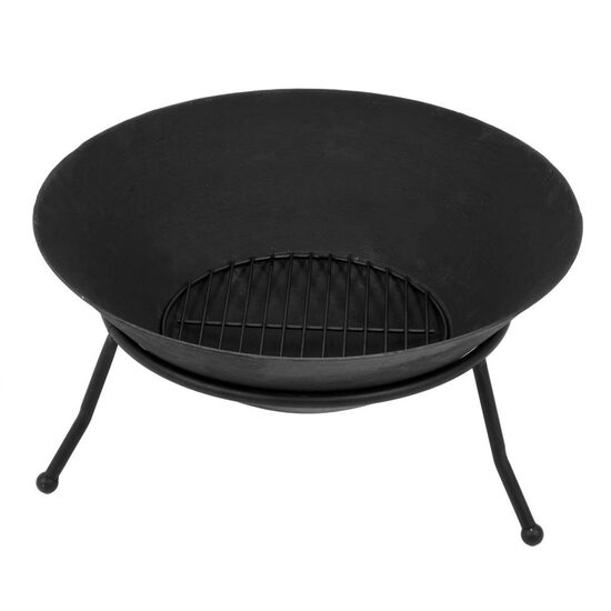 Vatra din fonta pentru terasa si gradina 60x30x22 cm