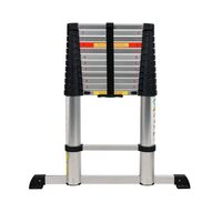 Scara telescopica cu 13 trepte, Vorel max 150 Kg, Aluminiu, 3.8 m, max 150 Kg