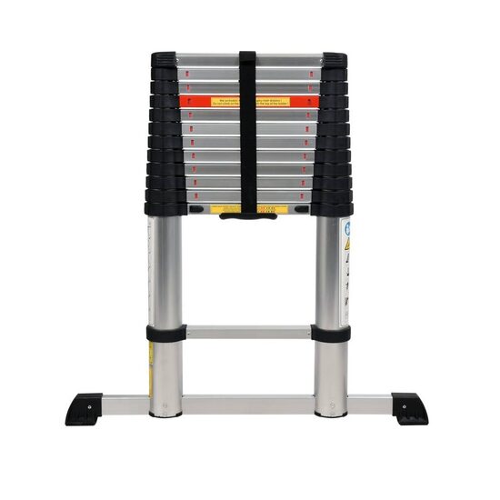 Scara telescopica cu 13 trepte, Vorel max 150 Kg, Aluminiu, 3.8 m, max 150 Kg