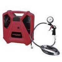 Compresor fara ulei, Worcraft PAC11-180, putere 1.1kW, 8 Bar, cu accesorii