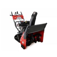 Freza de zapada cu senile, Geotech Briggs & Stratton 1450 Snow Series, 11CP, 8 viteze, latime 76 cm, Led, manere incalzite, pornire electrica