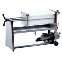 Pompa cu filtru placi si carton Agrieuro Profesional 41 placi, 20×20 AF40, 1800 l/h, 0.5 CP, IP44, Inox