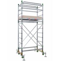 Schela mobila multifunctionala Facal Alumito, max 150 kg, 4.4 m, Aluminiu