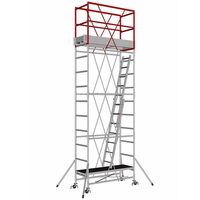 Schela mobila multifunctionala Svelt Cervino max 150 kg, 6.12 m, Otel