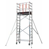 Schela mobila multifunctionala Gierre TA900FL, max 168 kg, 5.1 m, Aluminiu