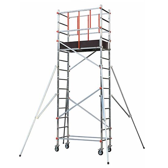 Schela mobila multifunctionala Gierre TA900FL, max 168 kg, 5.1 m, Aluminiu