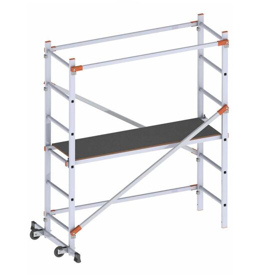 Schela mobila multifunctionala Gierre Fast&Lock 100, max 150 kg, 2.87 m, Aluminiu 