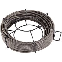 Sarpe pentru desfundat scurgeri, diametru 9.5 mm, Lungime 15 m, 4 capete de strapungere
