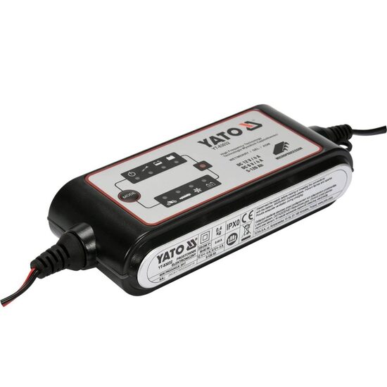 Redresor auto Yato 6-12 V, curent maxim incarcare 4 A, 5-120Ah