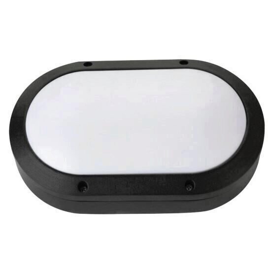 Aplica cu led Suphan Black, 8W, Negru, corp aluminiu, 515lm, lumina neutra 4000K