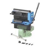 Mini ghilotina pentru tabla, Fervi 0892, max.1mm