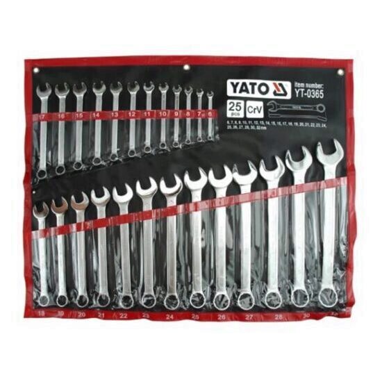Set chei combinate 6-32mm, 25 buc., YATO, YT-0365