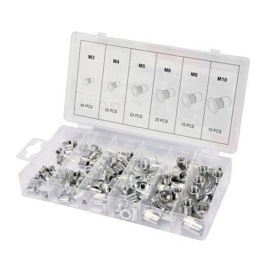 Set nituri Aluminiu, Yato YT-36460, M3-M10, 150 bucati