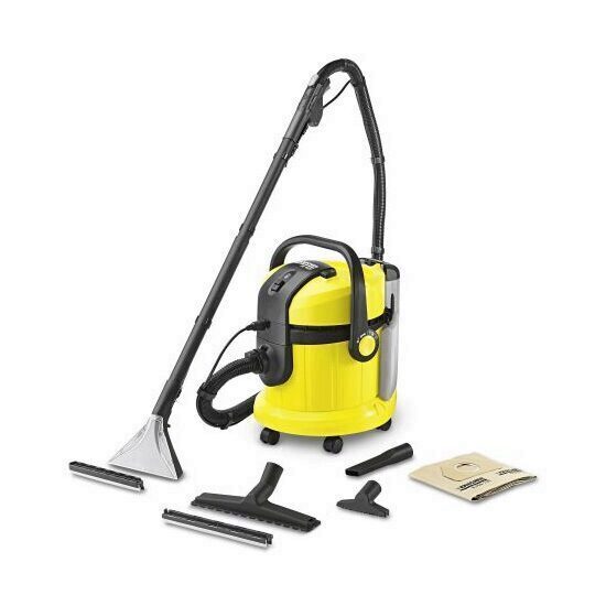Aspirator cu spalare Karcher SE 4001, 1400 W, 4 l, Galben/Negru