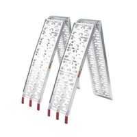 Set 2 rampe pentru incarcare/descarcare GeoTech 680 Kg, Aluminiu