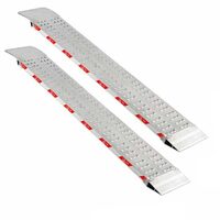 Set 2 rampe pentru incarcare /descarcare Gierre RFL125, capacitate maxima 825 Kg, Aluminiu