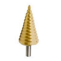 Burghiu in trepte pentru metal Strend Pro SD41, 6-38 mm, TiN, HSS