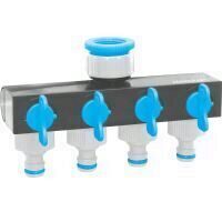  Conector furtun cu 4 cai Aquacraft® 550634 Premium