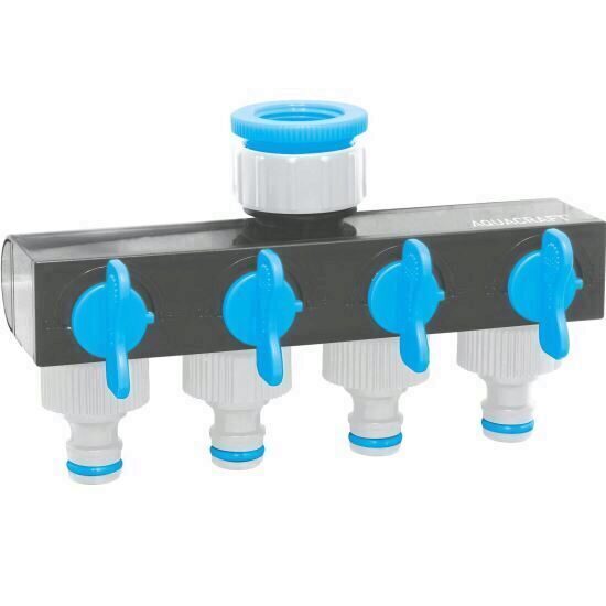  Conector furtun cu 4 cai Aquacraft® 550634 Premium