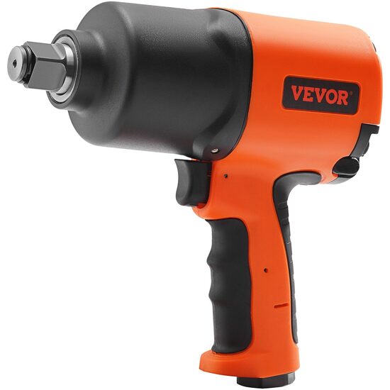 Cheie de impact pneumatica Vevor 3/4 inch, 2200 Nm, 8 Bar, 6000 rpm