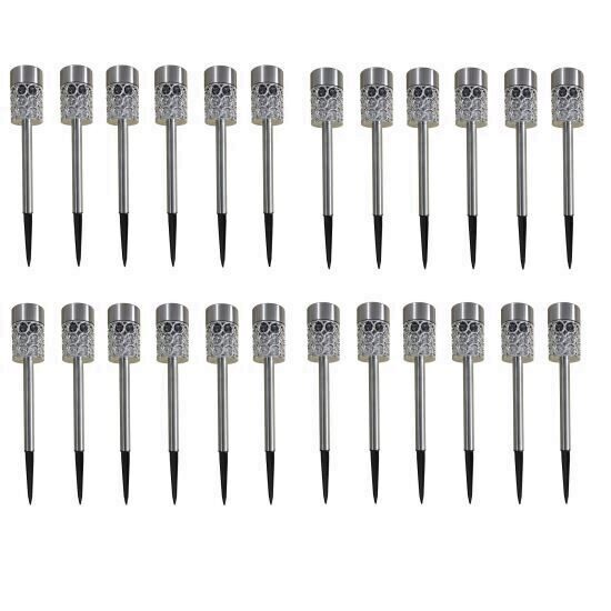 Set 24 lampi solare Strend Pro Sabik, 375 mm, 1 LED, AAA