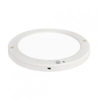 Plafoniera cu senzor de miscare Martha-18W PRO, Alb, Culoare lumina selectabila 3000/4500/6000K, 1530 lm, aplicata sau incastrata