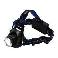 Lanterna frontala cu led Home HLM 5R,  1000 lm, zoom, corp metalic, 2 x acumulator