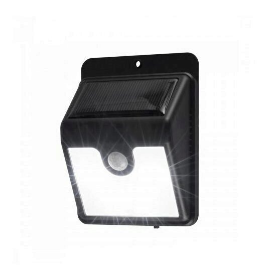 Reflector LED cu panou solar, cu senzor de miscare Home FLP 1 Solar, 4 leduri
