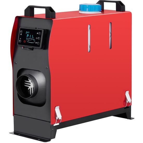 Incalzitor stationar, Sirocou diesel Vevor All-in-One, 5 kW, alimentare 12V DC, Telecomanda, consum 0.18-0.48 l/h, Rezervor 5 l