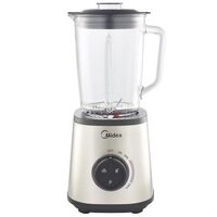 Blender de masa, 2 viteze, Caracasa otel, Bol sticla 1.5 l, 1500 W, Zdrobire gheata