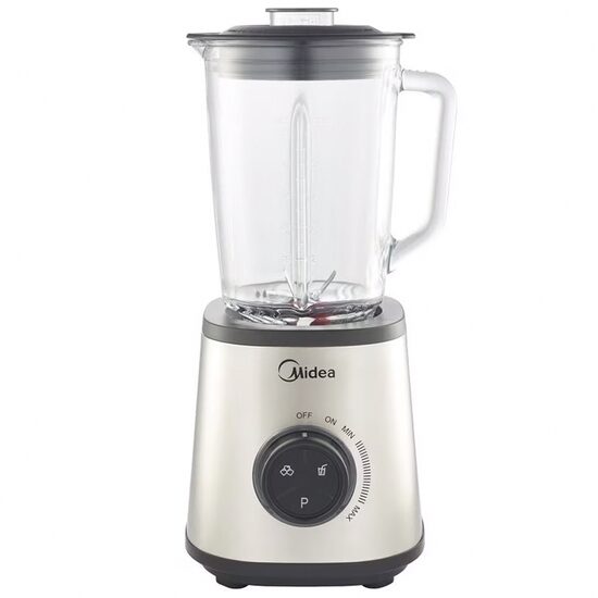 Blender de masa, 2 viteze, Caracasa otel, Bol sticla 1.5 l, 1500 W, Zdrobire gheata