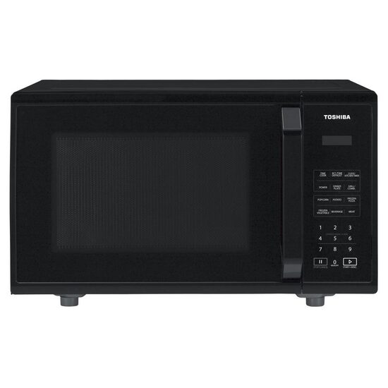 Cuptor cu microunde Toshiba 800 W, capacitate 23 l, Timer, Negru, Panou digital