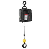 Electropalan portabil Vevor 2 in 1, Inaltime 7 m, max 500 kg, 4m/min, putere 1500W