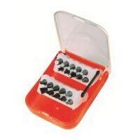 Set biti SMA DE 101551, cutie plastic, 20 piese, Crom Vanadium