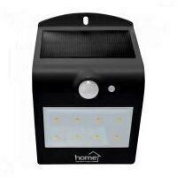 Reflector LED cu panou solar, cu senzor de miscare, negru Home FLP 2/BK Solar, 1200 mAh