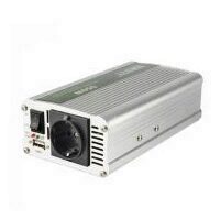 Invertor tensiune, Sal SAI 100USB, 12V DC/220V AC, 1000 W, USB, carcasa metal