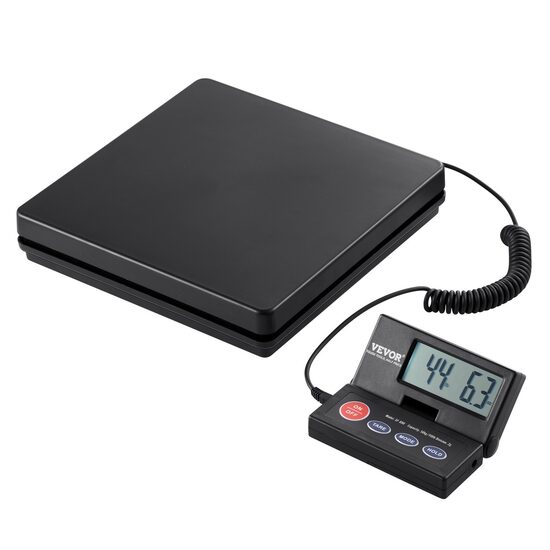 Cantar electronic pentru colete Vevor 50 kg, Afisaj LED, precizie 2 g, pliabil