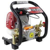Pulverizator cu motor GeoTech SP 26 2T benzina in 2 timpi, 15/25 bari, 8 l/min, 1 CP